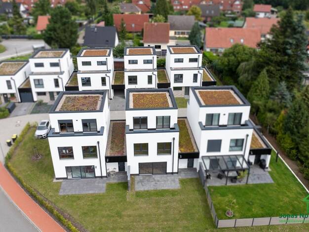 Reihenmittelhaus zum Kauf - Erstbezug provisionsfrei 499.000 € 6 Zimmer 144 m² 254 m² Grundstück Kühls Acker 8 Krebsförden Schwerin 19061