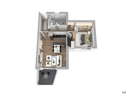 Wohnung zum Kauf provisionsfrei 360.000 € 2 Zimmer 69,4 m² EG frei ab 01.08.2026 Am Perfort 9 Bad Hersfeld Bad Hersfeld 36251