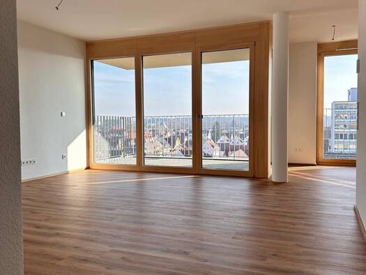 Wohnung zur Miete - Erstbezug 1.424 € 2,5 Zimmer 72 m² 6. Geschoss frei ab sofort Friedrichshafen 88046