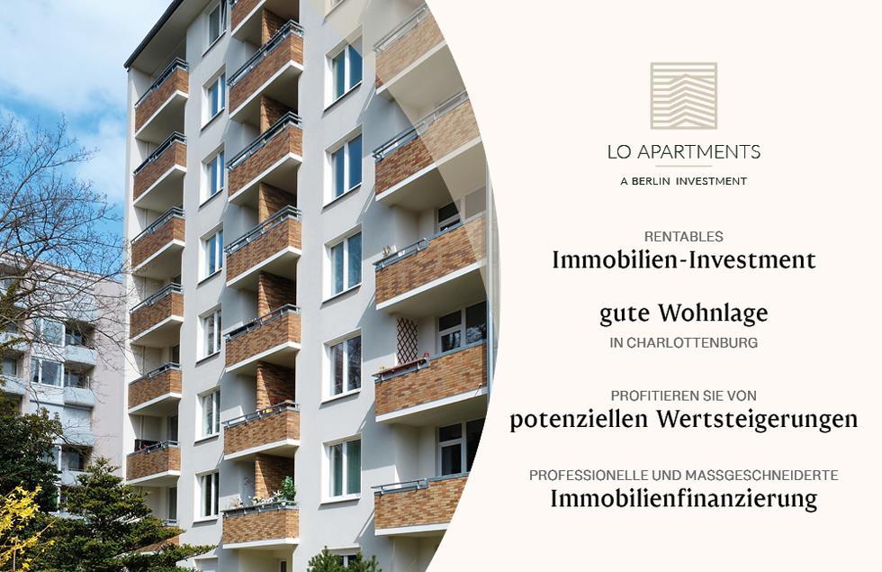 Wohnung zum Kauf provisionsfrei 220.000 € 2 Zimmer 54,3 m²<br/>Wohnfläche 1.<br/>Geschoss Loschmidtstraße 16 Charlottenburg Berlin 10587