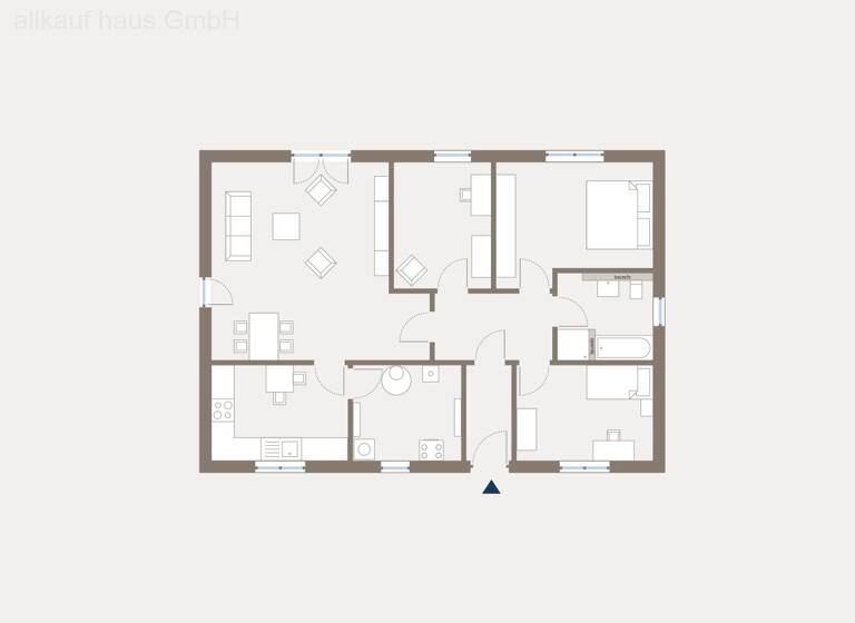 Bungalow zum Kauf 306.960 € 4 Zimmer 107,2 m²<br/>Wohnfläche 517 m²<br/>Grundstück Reiterswiesen Bad Kissingen 97688
