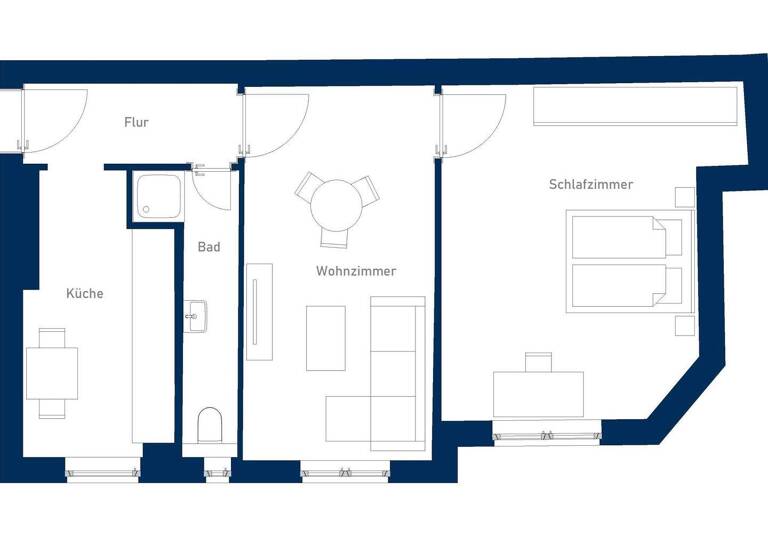 Studio zur Miete 1.366 € 2 Zimmer 57 m² 2. Geschoss frei ab 16.04.2026 Straße der Pariser Kommune 29 Friedrichshain Berlin 10243