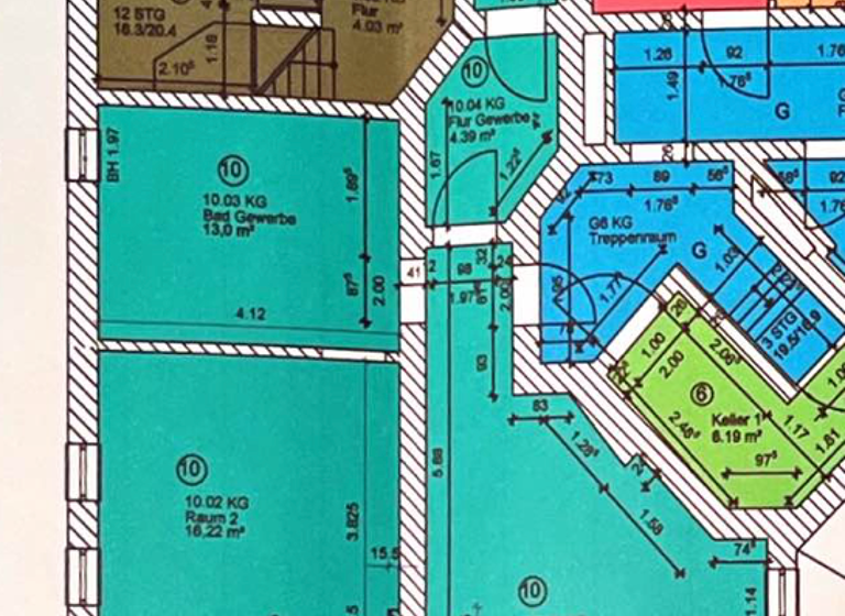 Offene Bürofläche zur Miete provisionsfrei 850 € 2 Zimmer 86 m² Bürofläche Mötzlicher Straße 3 Trotha Halle (Saale) 06118