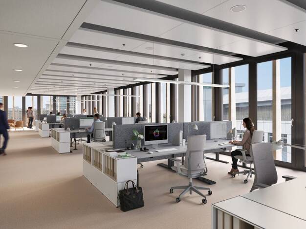 Bürofläche zur Miete - Erstbezug provisionsfrei 26 € 690 m² Bürofläche teilbar ab 345 m² Sellerstraße 17 Wedding Mitte 13353