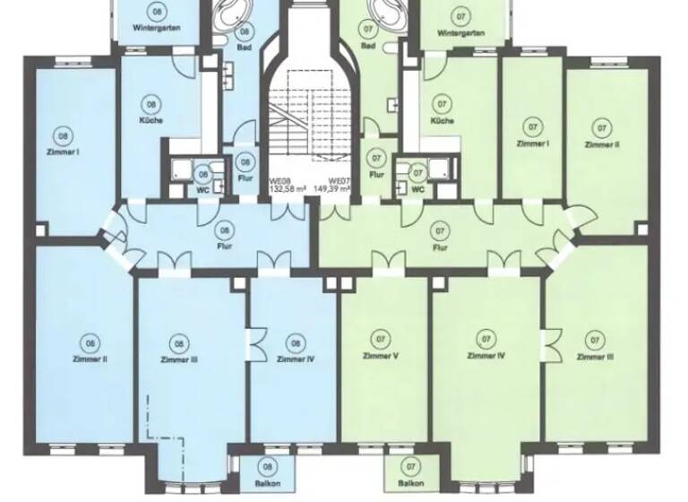 Wohnung zum Kauf provisionsfrei 720.000 € 5 Zimmer 149 m² 3. Geschoss frei ab 15.04.2026 Menckestraße 14 Gohlis-Süd Leipzig 04155