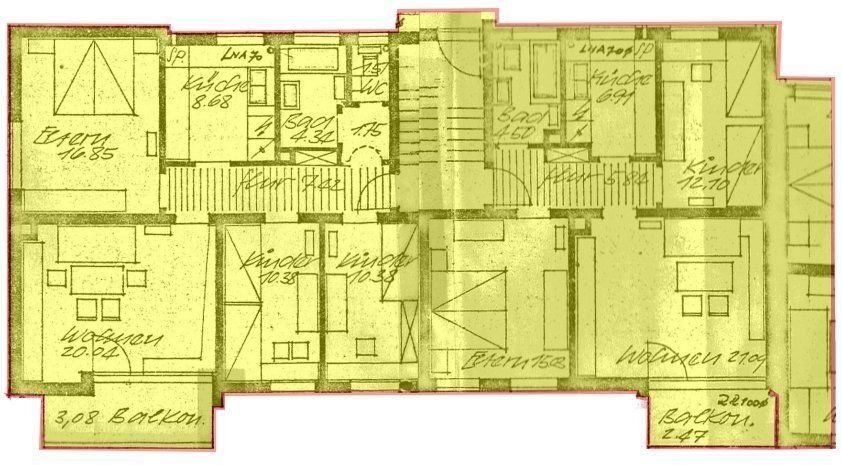 Mehrfamilienhaus zum Kauf als Kapitalanlage geeignet 28 Zimmer 596,3 m²<br/>Wohnfläche 2.059 m²<br/>Grundstück Stadt Ansbach 91522