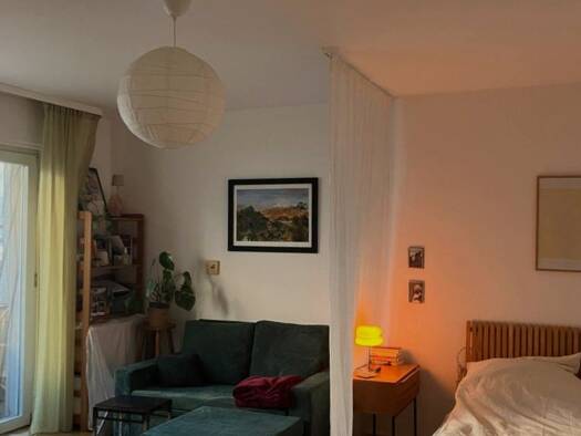 Wohnung zur Miete 560 € 1 Zimmer 30 m² frei ab sofort Innenstadt Augsburg 86152