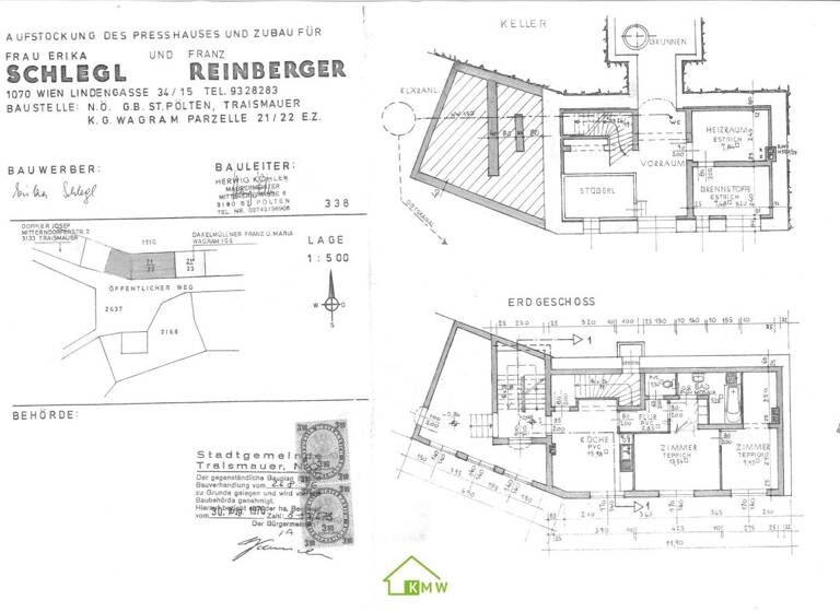 Haus zum Kauf 277.000 € 5,5 Zimmer 170 m² 1.543 m² Grundstück Wagram ob der Traisen 3133