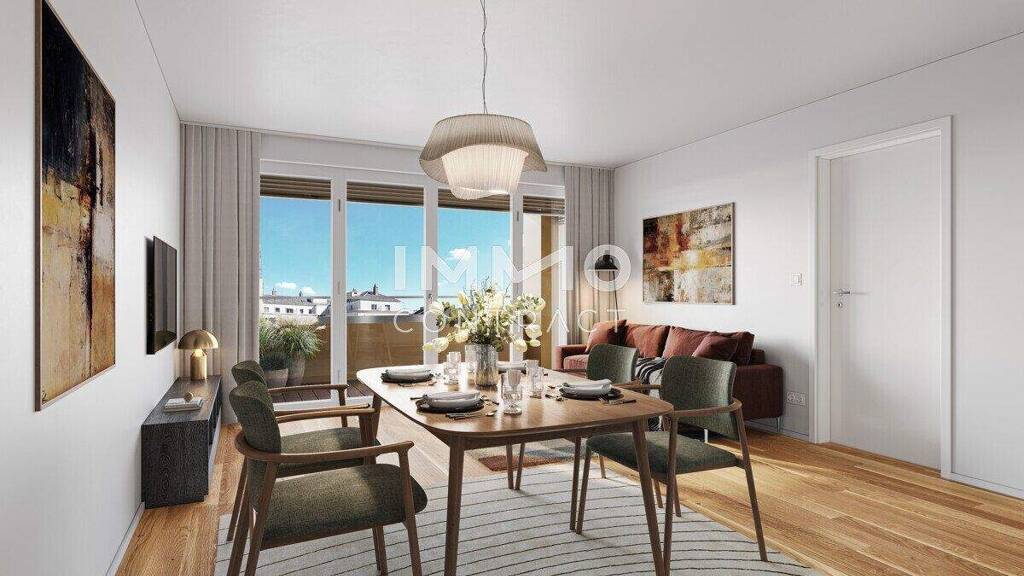 Wohnung zum Kauf - Erstbezug provisionsfrei 380.000 € 2 Zimmer 50,1 m² Wien 1100