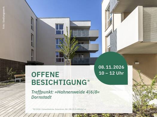 Wohnung zum Kauf - Erstbezug provisionsfrei 505.000 € 4 Zimmer 94,3 m² EG Hahnenweiler Dornstadt Dornstadt 89160