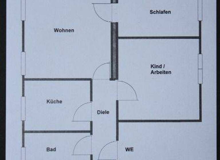 Wohnung zur Miete 560 € 3 Zimmer 70 m² 2. Geschoss frei ab sofort Eicken Mönchengladbach 41063