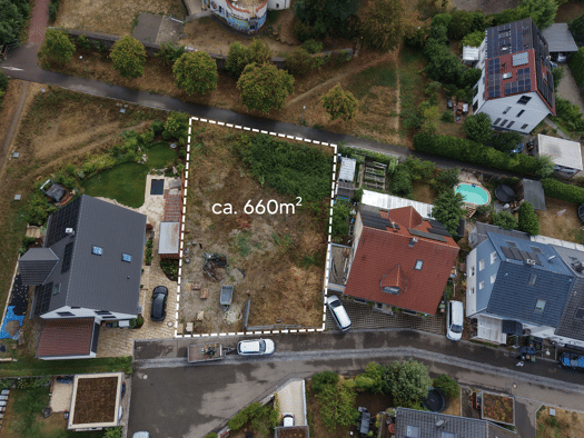 Grundstück zum Kauf provisionsfrei 750.000 € 655 m² Grundstück Opfingen Südwest 79112
