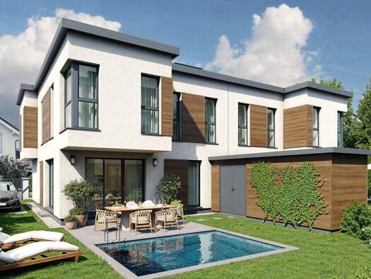 Haus zum Kauf - Erstbezug 690.000 € 4 Zimmer 121,3 m² 248,5 m² Grundstück Donaustadt 1220
