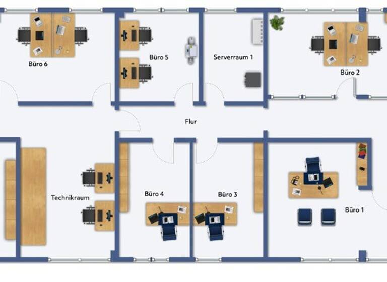 Büro zur Miete provisionsfrei 850 € 1 Zimmer 100 m² Bürofläche Rheinböllen 55494