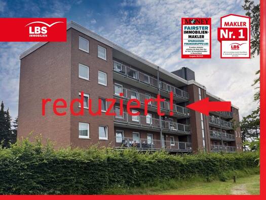 Wohnung zum Kauf 114.900 € 3 Zimmer 78,3 m² 3. Geschoss Nödike Meppen 49716