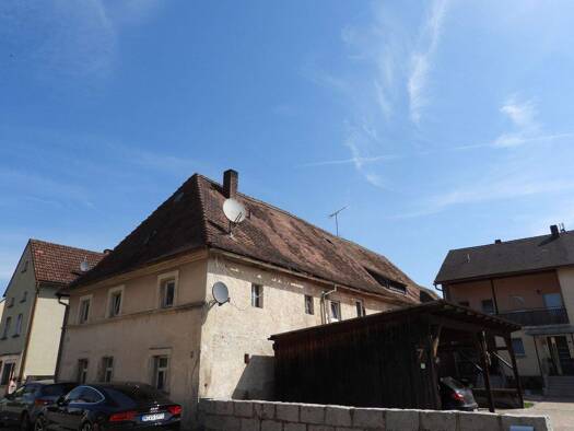 Haus zum Kauf 35.000 € 6 Zimmer 200 m² 500 m² Grundstück frei ab sofort Mühlhausen Mühlhausen 96172