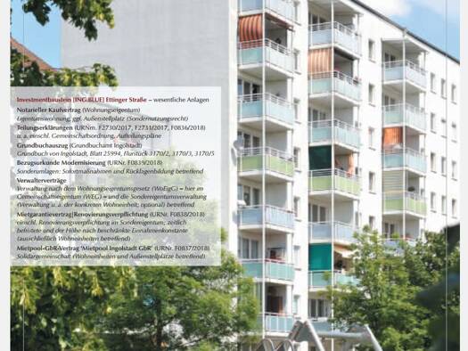 Wohnung zum Kauf provisionsfrei 320.000 € 2,5 Zimmer 65,9 m² Geschoss EG/8 Ingolstadt 85057