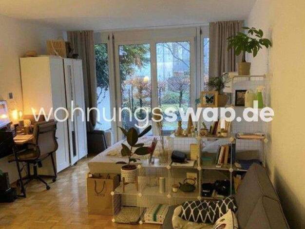 Studio zur Miete Tauschwohnung 840 € 1 Zimmer 36 m² EG Schwabing-Freimann München 80802