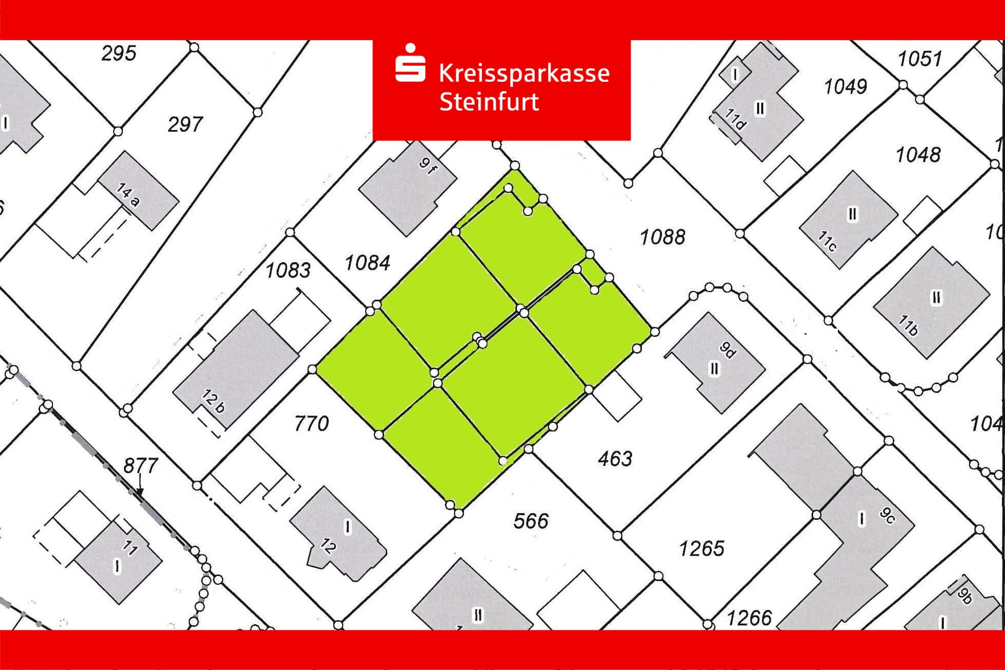 Grundstück zum Kauf 620.000 € 1.588 m²<br/>Grundstück Stadt Ibbenbüren 49477