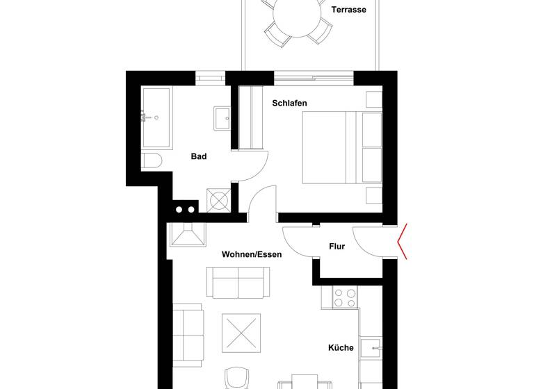 Wohnung zum Kauf 289.000 € 2 Zimmer 63 m²<br/>Wohnfläche Dierhagen Dorf Ostseebad Dierhagen OT Dorf 18347