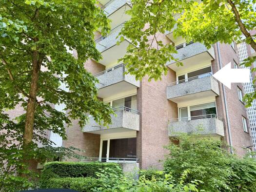 Wohnung zum Kauf 84.000 € 1 Zimmer 34,5 m² Geschoss 2/8 frei ab sofort Kahlhorststraße 25 St. Jürgen St. Jürgen 23562