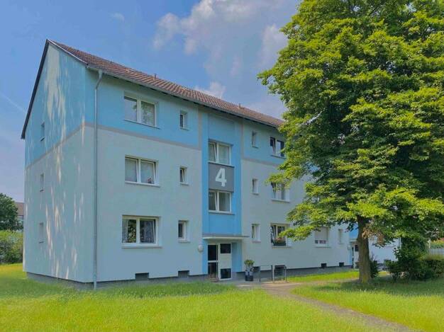 Wohnung zur Miete 493 € 2 Zimmer 52,4 m² 1. Geschoss frei ab 07.07.2025 Pestalozzistraße 4 Küppersteg Leverkusen 51373