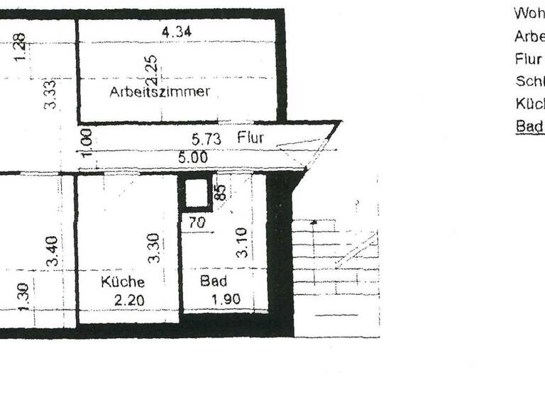 Wohnung zur Miete 320 € 2 Zimmer frei ab sofort Gotha 99867