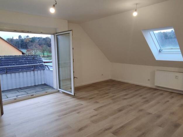 Wohnung zur Miete 530 € 2 Zimmer 45 m² 2. Geschoss frei ab 01.11.2026 Erlenweg 6 Aurach Aurach 91589