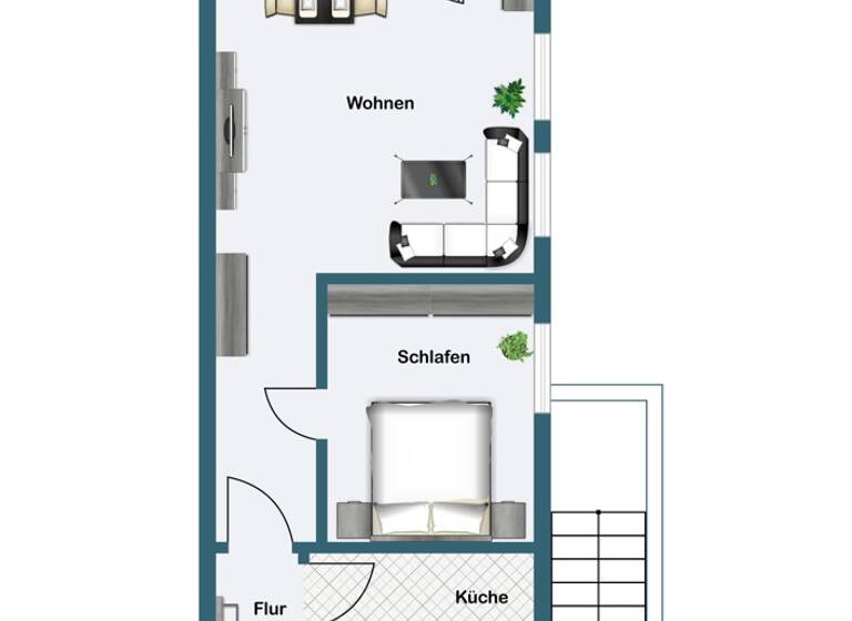 Wohnung zum Kauf 149.000 € 1,5 Zimmer 38,1 m² Bardowick 21357
