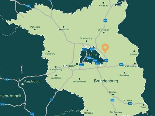 Grundstück zum Kauf 210.000 € 787 m² Grundstück Martin-Luther-Straße 15 Fredersdorf-Süd Fredersdorf-Vogelsdorf 15730