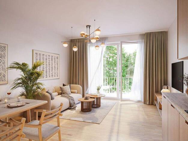 Wohnung zum Kauf - Neubau provisionsfrei 664.000 € 4 Zimmer 92,6 m² 3. Geschoss frei ab 31.12.2026 Berkenbrücker Steig 18-19 Alt-Hohenschönhausen Berlin 13055