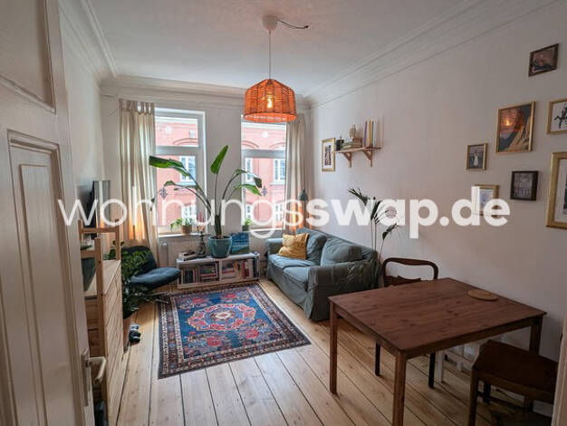 Wohnung zur Miete Tauschwohnung 890 € 3 Zimmer 52 m² 2. Geschoss St. Pauli Hamburg 20359