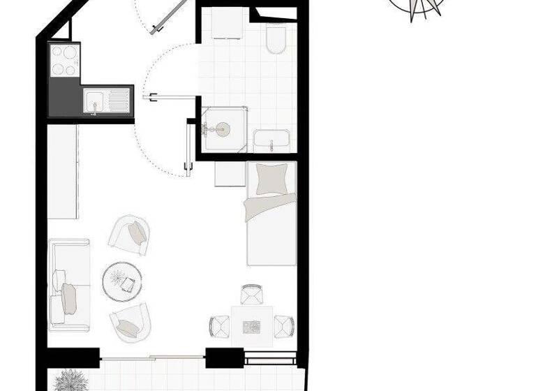 Studio zur Miete 695 € 1 Zimmer 36 m² Bonhoefferstr. 7 Seelze 30926