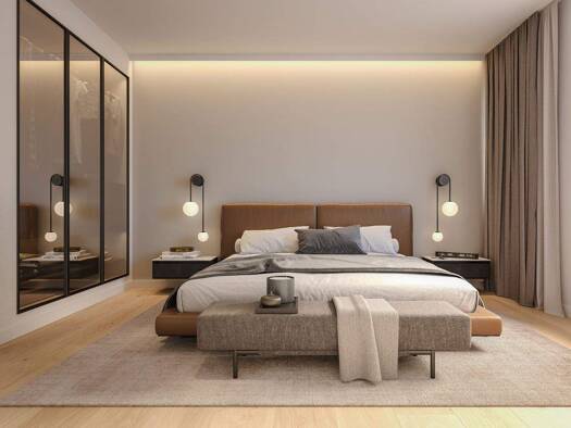 Wohnung zum Kauf - Erstbezug provisionsfrei 839.300 € 2 Zimmer 60 m² 1. Geschoss Scherrstraße 6 Neuhausen-Nymphenburg München-Nymphenburg 80639