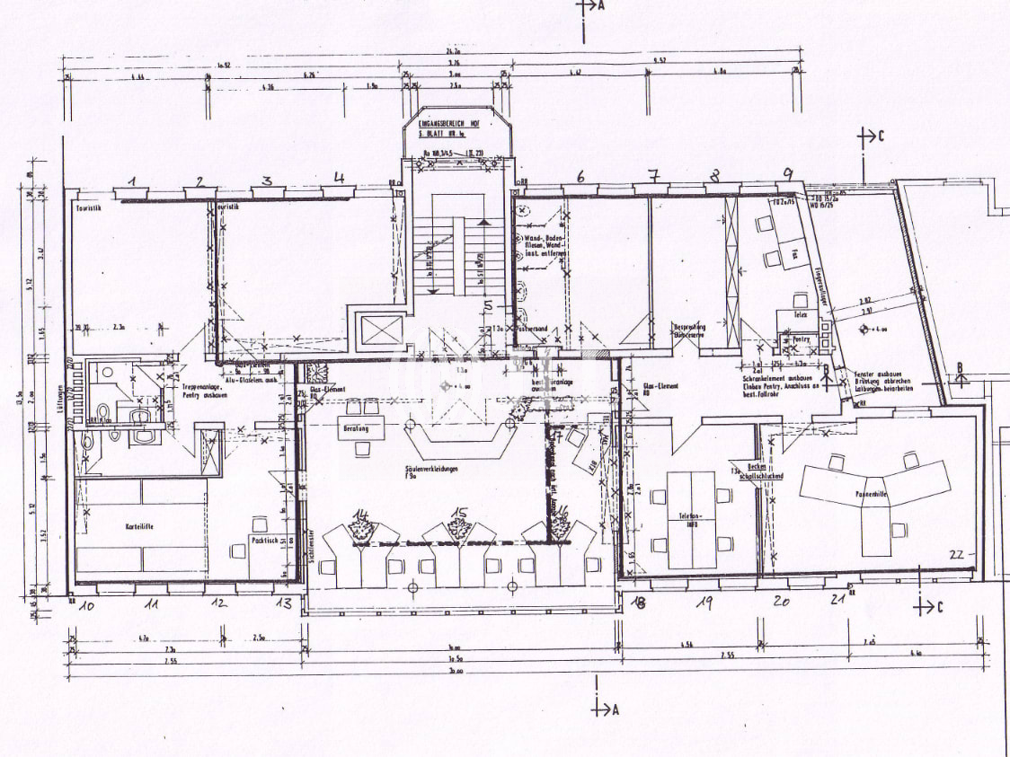 Bürofläche zur Miete 8,50 € 640 m²<br/>Bürofläche Kaiserbrunnen Dortmund 44135