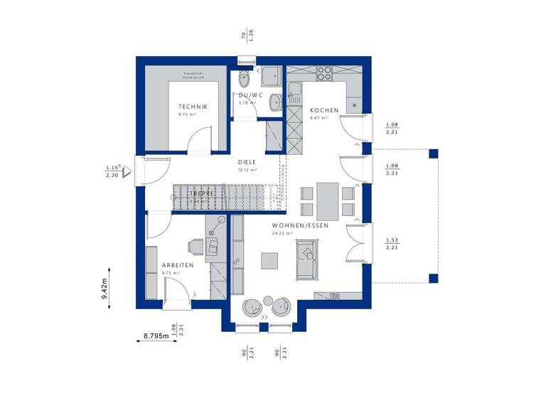 Haus zum Kauf provisionsfrei 528.965 € 4 Zimmer 136 m² 546 m² Grundstück Kestert 56348