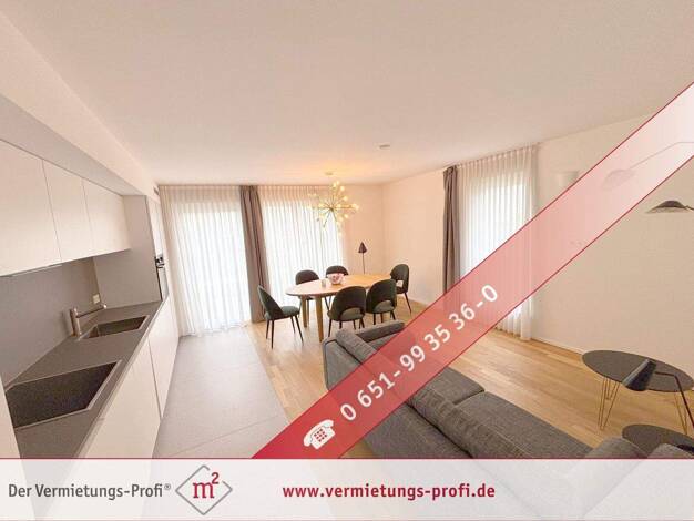 Wohnung zur Miete 1.280 € 3 Zimmer 79,6 m² Tarforst Trier / Tarforst 54296