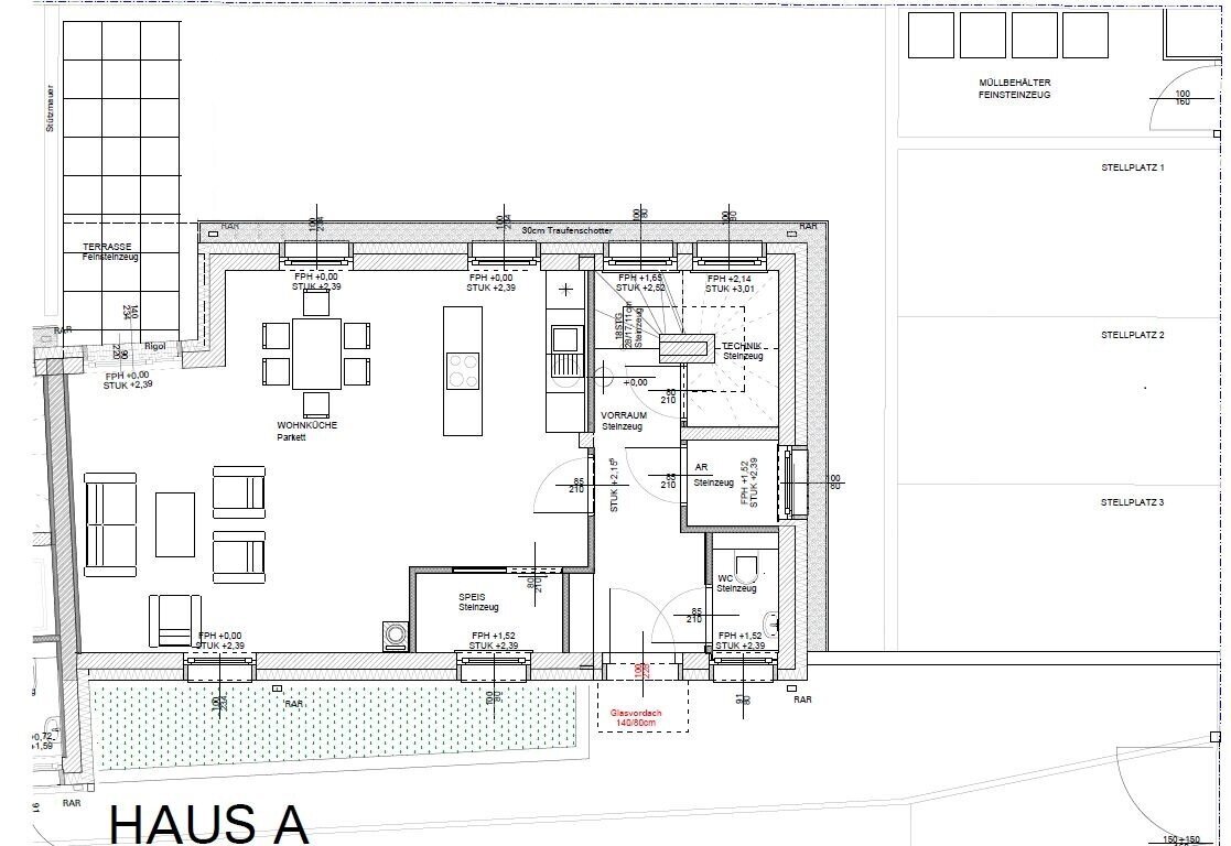 Doppelhaushälfte zur Miete 2.390 € 5 Zimmer 140 m²<br/>Wohnfläche Klosterneuburg 3400