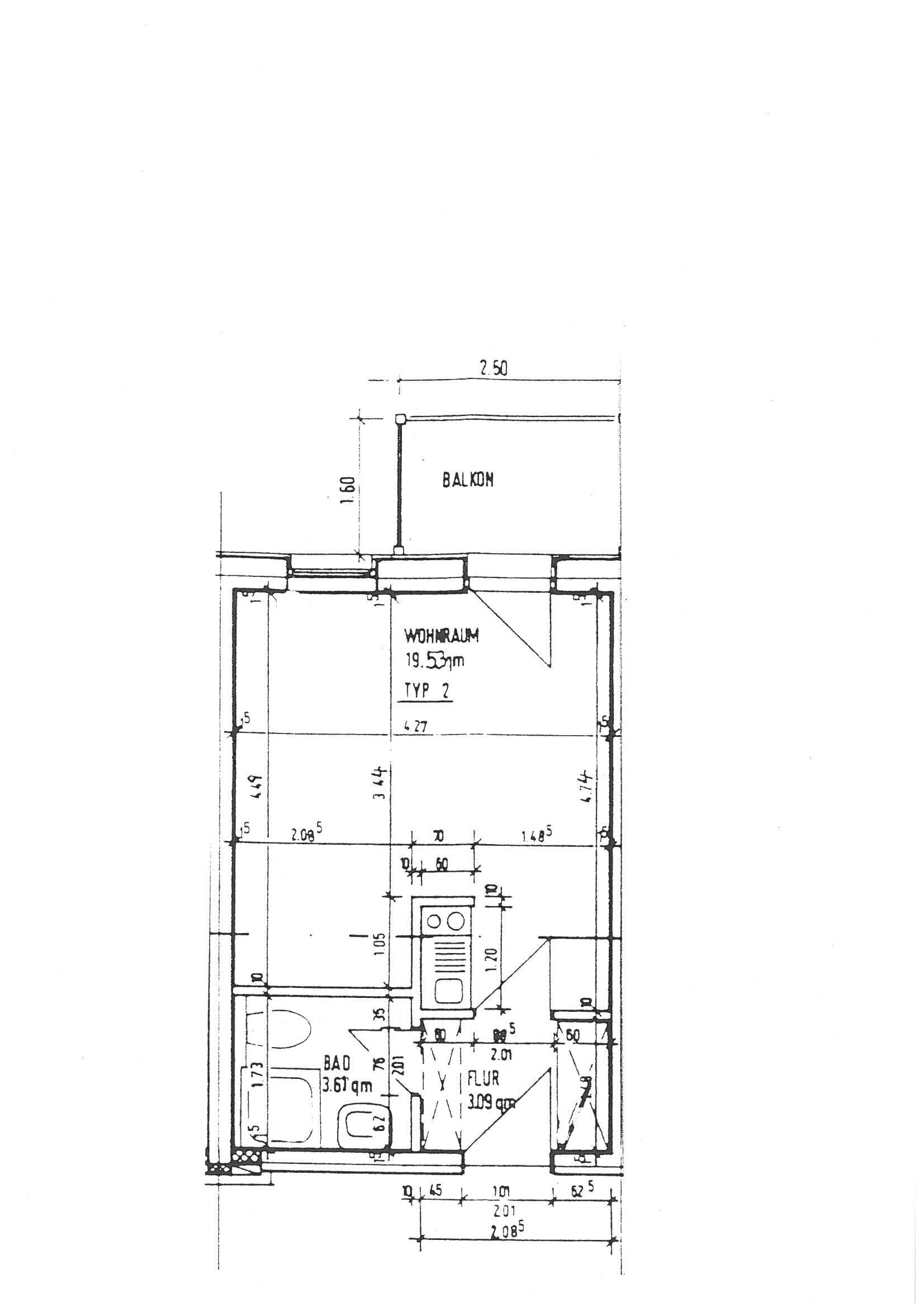 Studio zur Miete 421 € 1 Zimmer 28,1 m²<br/>Wohnfläche 2.<br/>Geschoss 15.12.2024<br/>Verfügbarkeit Hermann-Rein-Str. 2 b Theodor-Heuss-Straße Göttingen 37075