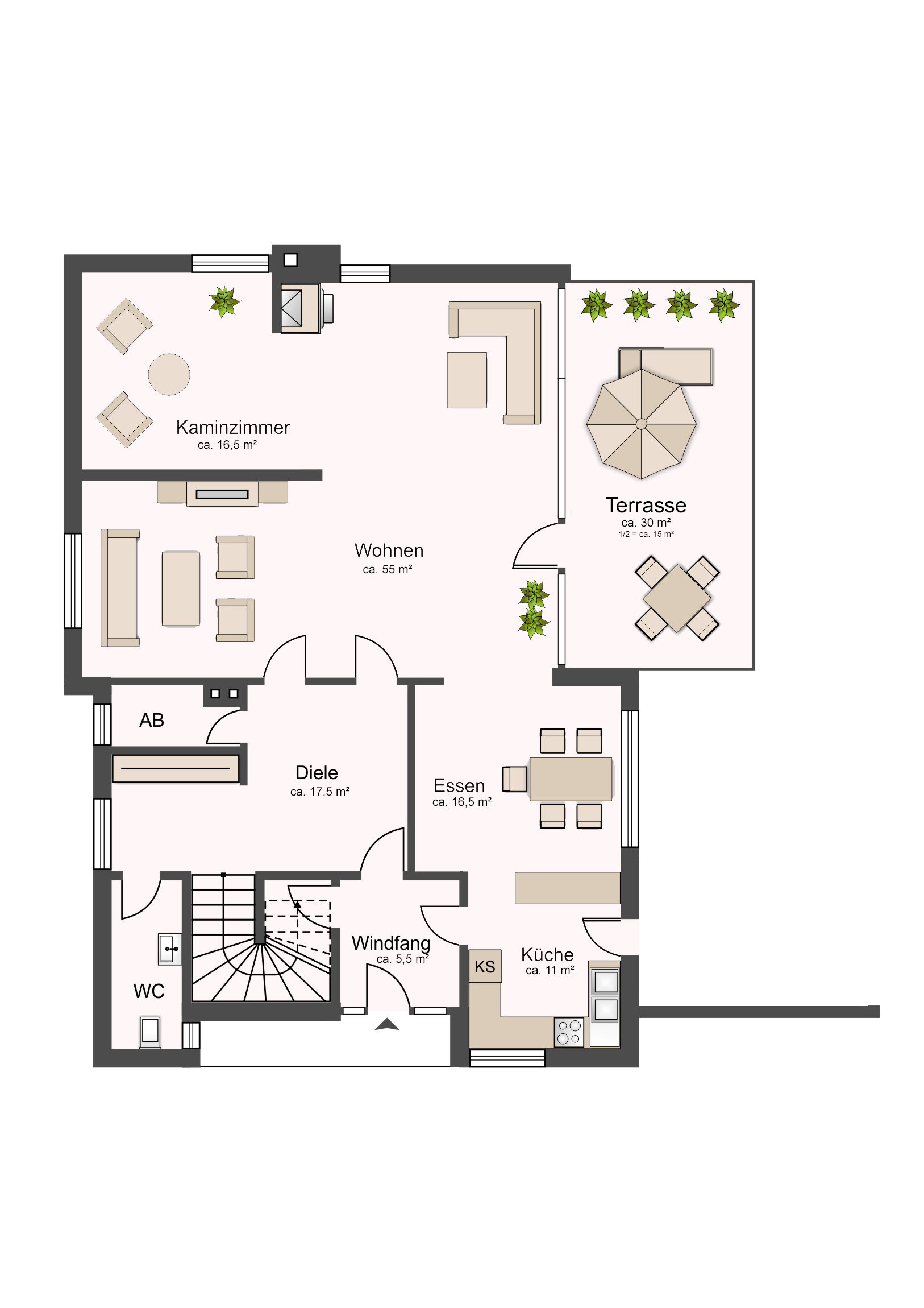 Einfamilienhaus zum Kauf 895.000 € 5,5 Zimmer 237 m²<br/>Wohnfläche 876 m²<br/>Grundstück Wahlbezirk 010 Pinneberg 25421