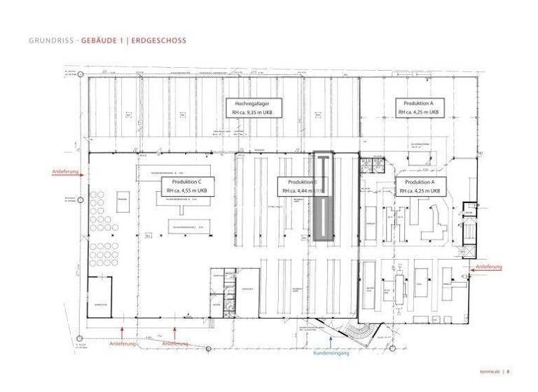 Produktionshalle zum Kauf 6.500.000 € 6.489 m² Lagerfläche Kleinreuth b Schweinau Nürnberg 90431