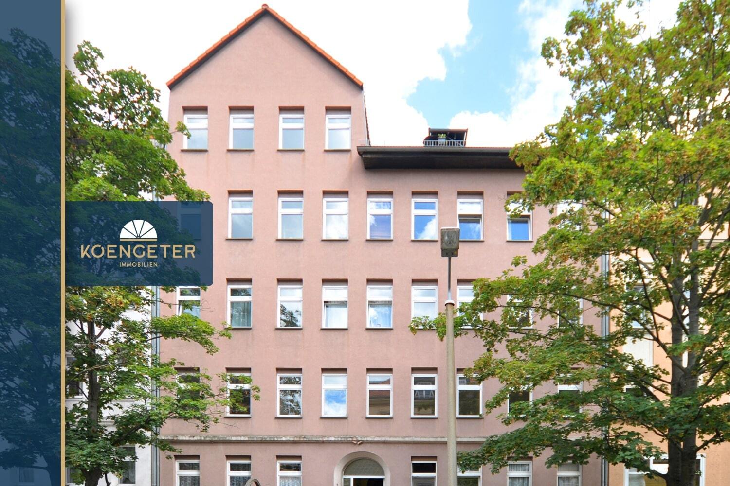 Wohnung zur Miete 659 € 2 Zimmer 69 m²<br/>Wohnfläche 1.<br/>Geschoss Gotzkowskystraße 3 Neulindenau Leipzig 04179