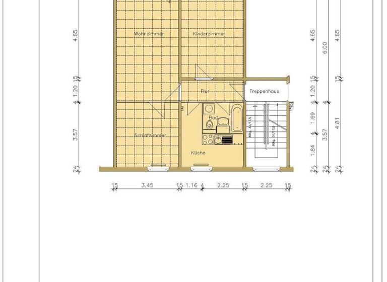 Wohnung zur Miete 349 € 2 Zimmer 49,9 m² 4. Geschoss Sarnowweg 9 Bergen Bergen auf Rügen 18528