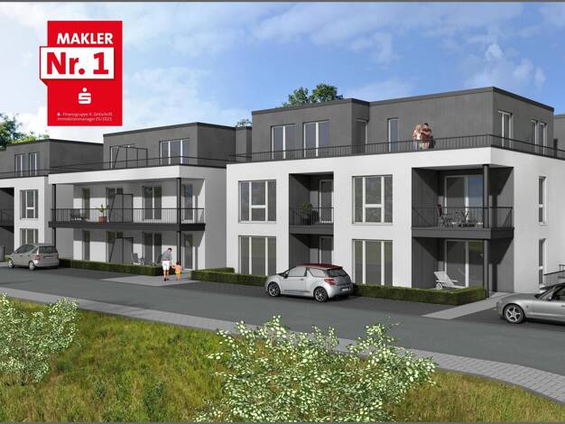 Wohnung zum Kauf - Erstbezug provisionsfrei 415.500 € 4 Zimmer 106,6 m² 1. Geschoss Busanstraße Werl 59457