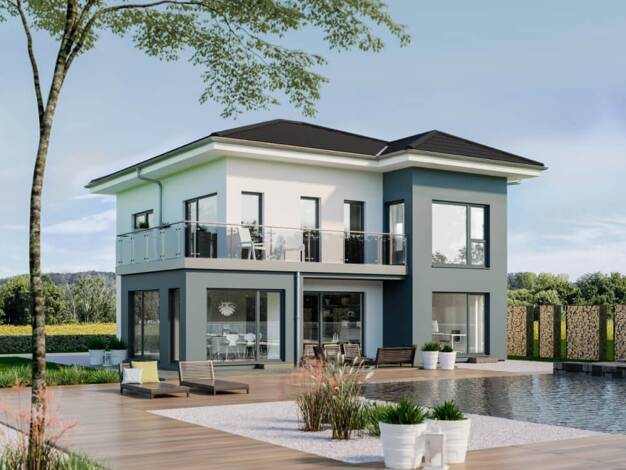 Einfamilienhaus zum Kauf provisionsfrei 448.723 € 5 Zimmer 176 m² 614 m² Grundstück Bescheid 54413