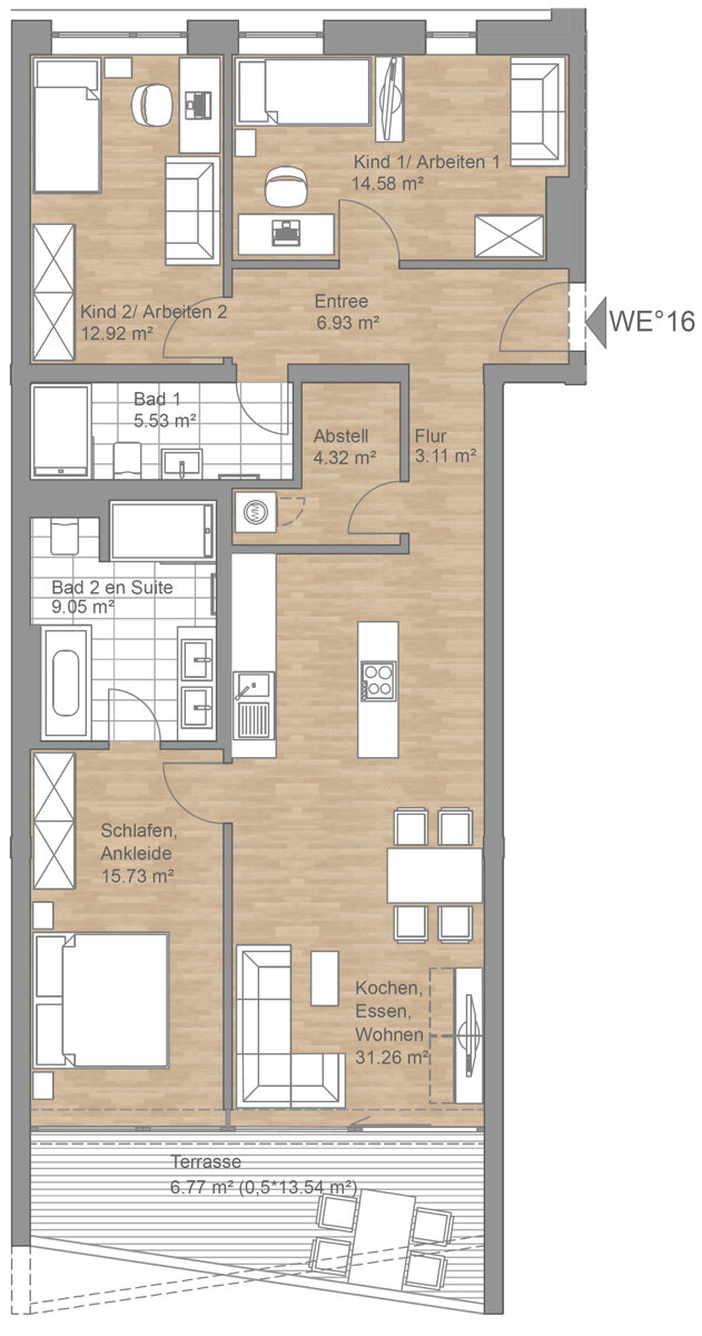 Wohnung zum Kauf 522.000 € 4 Zimmer 110,9 m²<br/>Wohnfläche 2.<br/>Geschoss Paul-Flechsig-Straße 11 Meusdorf Leipzig 04289