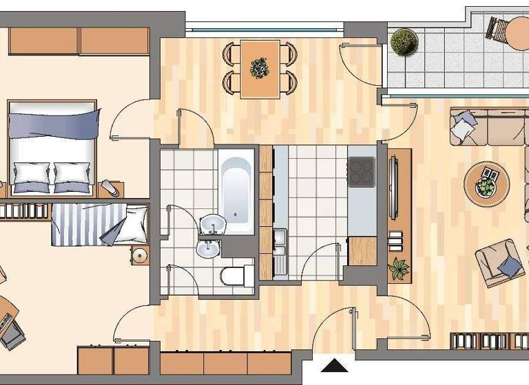 Wohnung zur Miete 595 € 3,5 Zimmer 72,5 m² 3. Geschoss Kautskystraße 20 Scharnhorst Dortmund 44328