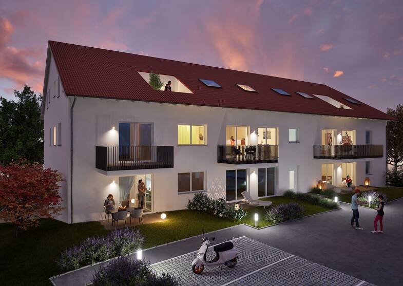Wohnung zum Kauf provisionsfrei 236.800 € 2 Zimmer 48,2 m² Brandenburgerstr. Ellwangen Ellwangen (Jagst) 73479