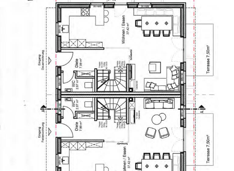 Doppelhaushälfte zum Kauf - Erstbezug 2.795.000 € 6 Zimmer 165 m² 715 m² Grundstück Rantum 25980