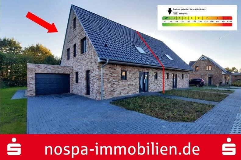 Doppelhaushälfte zum Kauf 439.500 € 4 Zimmer 132 m²<br/>Wohnfläche 889 m²<br/>Grundstück Hohn 24806